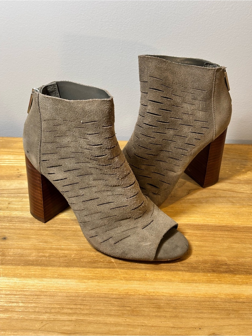 1.State Taupe Ankle Boots size 6